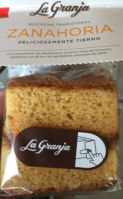 Bizcocho tradicional zanahoria