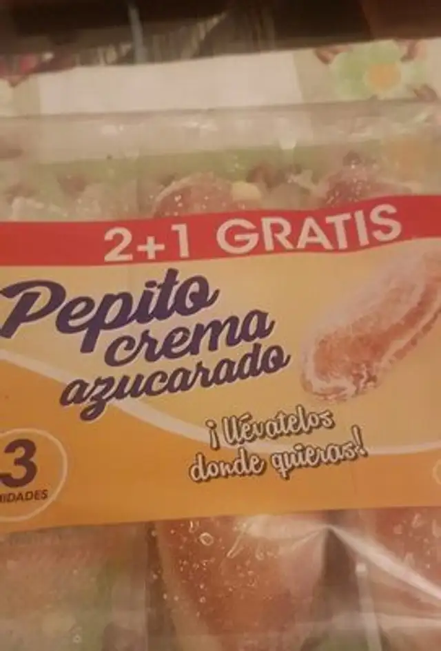 Pepito crema azucarero
