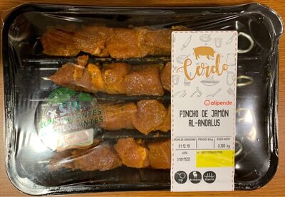 Pincho de jamón Al-Andalus front packaging