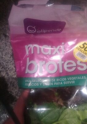 Maxi brotes front packaging