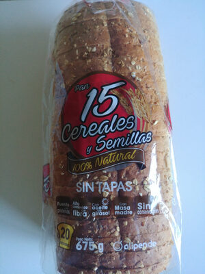 Pan 15 cereales y semillas