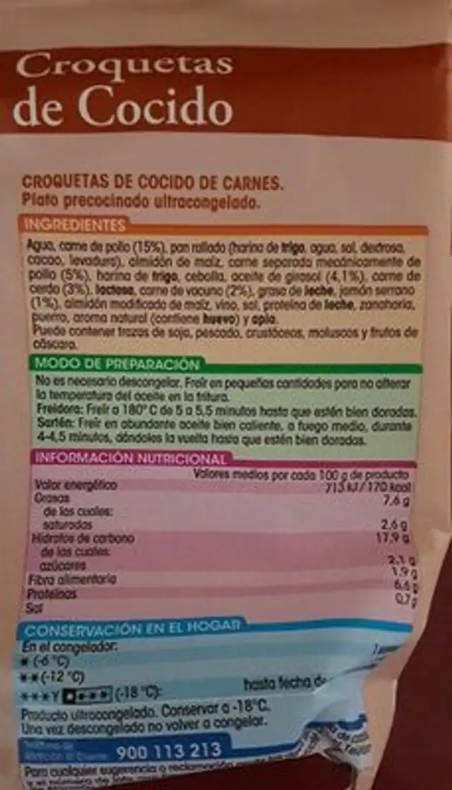 Croquetas de Cocido