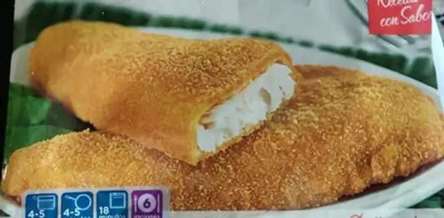 Merluza empanada