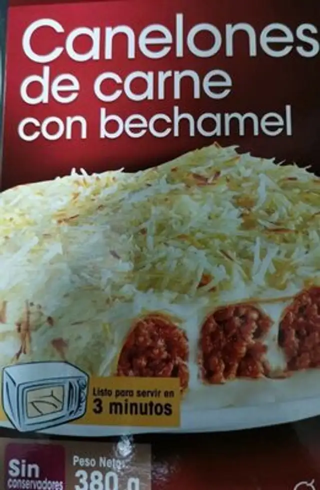 Canelones de carne