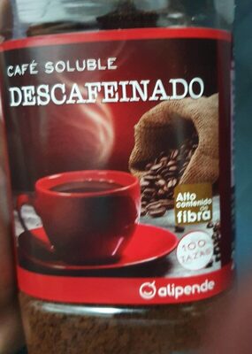 Café soluble descafeinado