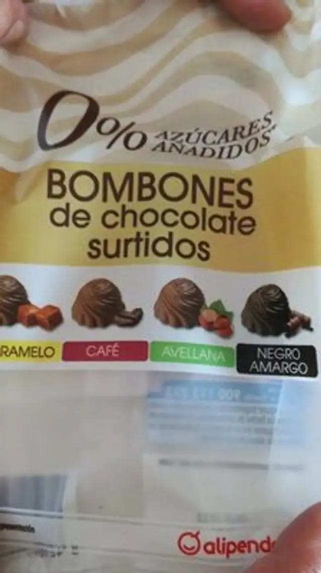 Bombones de chocolate surtidos
