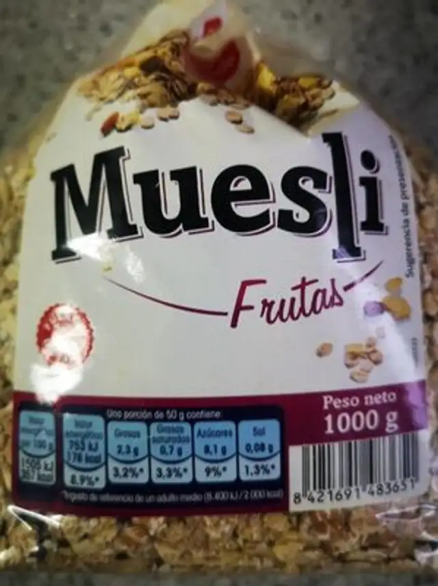 Muesli Frutas
