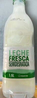 Leche fresca semidesnatada