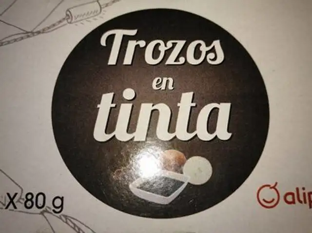 Trozos en tinta