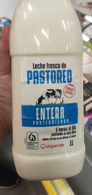 Leche fresca de pastoreo