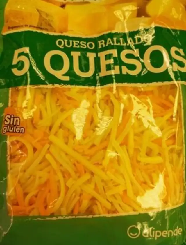 Queso rallado 5 quesos