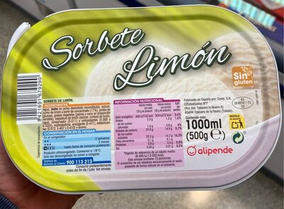 Sorbete Limón