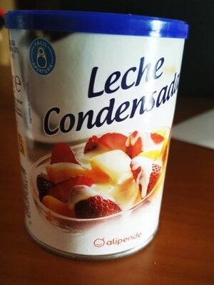 Leche condensada front packaging