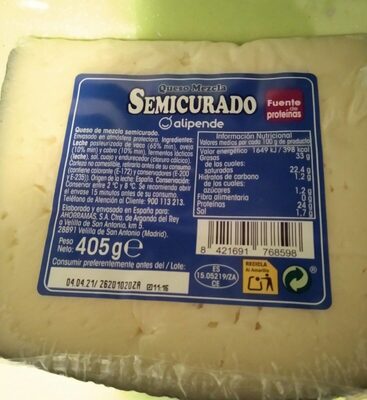 Queso semicurado
