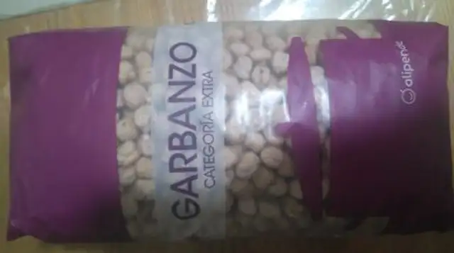 Garbanzo categoría extra
