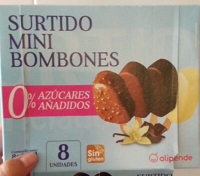 Surtido mini bombones 0% azúcares
