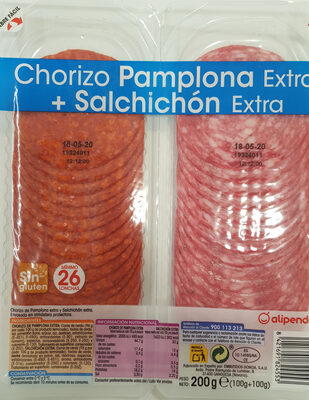 Chorizo Pamplona Extra + Salchichon Extra
