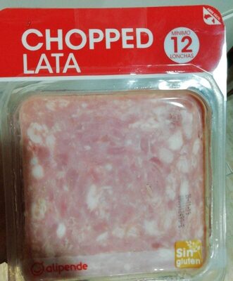 Chopped lata front packaging