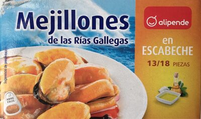 Mejillones de las rías gallegas en escabeche