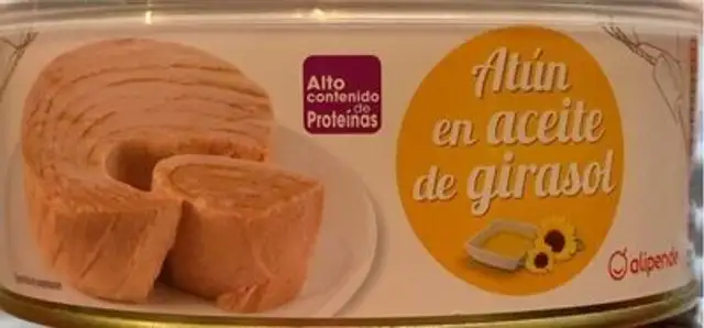 Atun en aceite de girasol