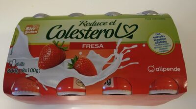 Reduce el colesterol front packaging