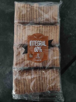 Tostada integral 60%