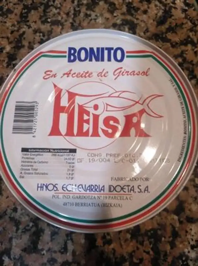 Bonito en aceite de girasol