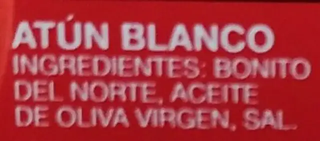 Unknown ingredients label