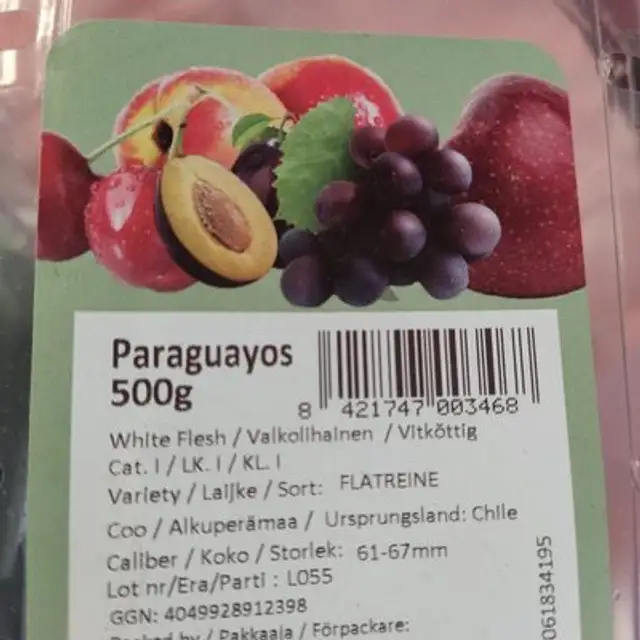 Unknown ingredients label