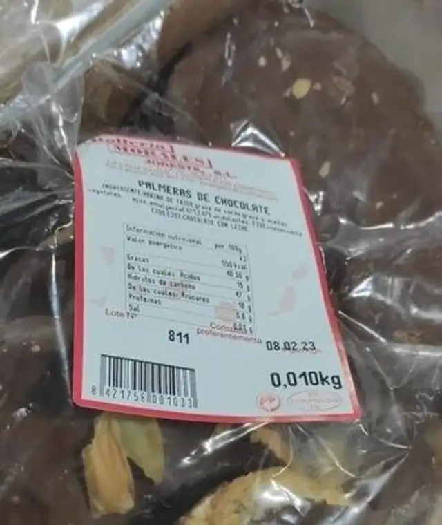 Palmera chocolate