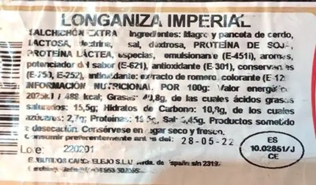 Longaniza Imperial