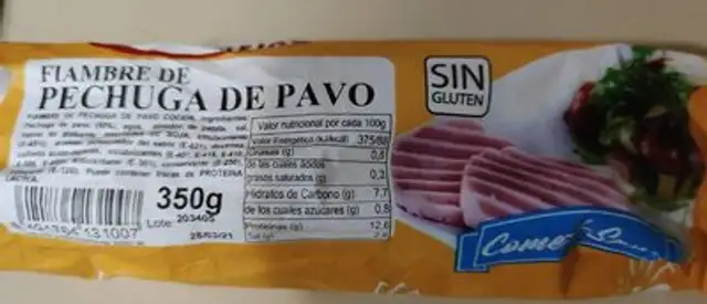 Pechuga de pavo