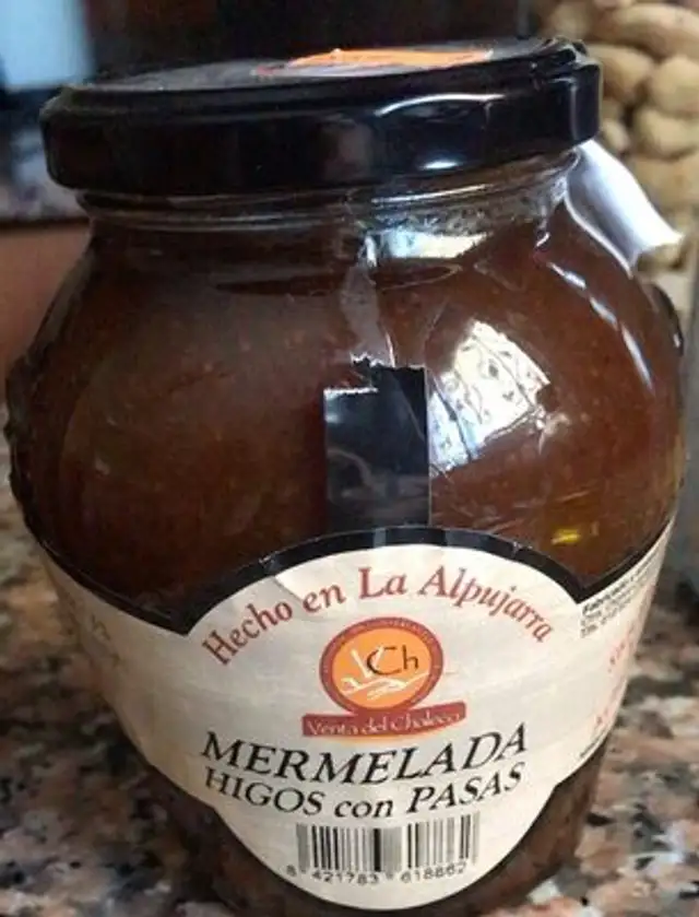Mermelada higos con pasas