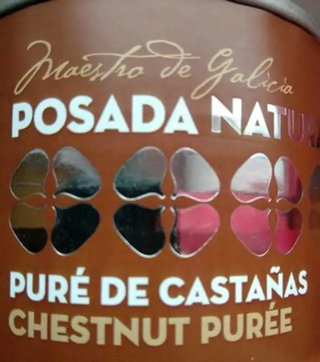 Puré de castanhas