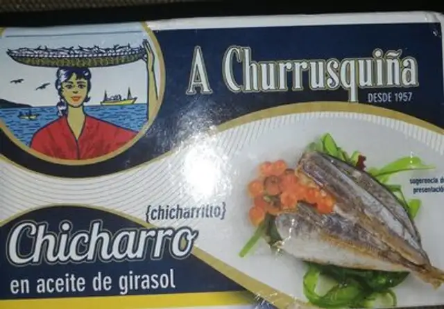 Chicharro en aceite de girasol