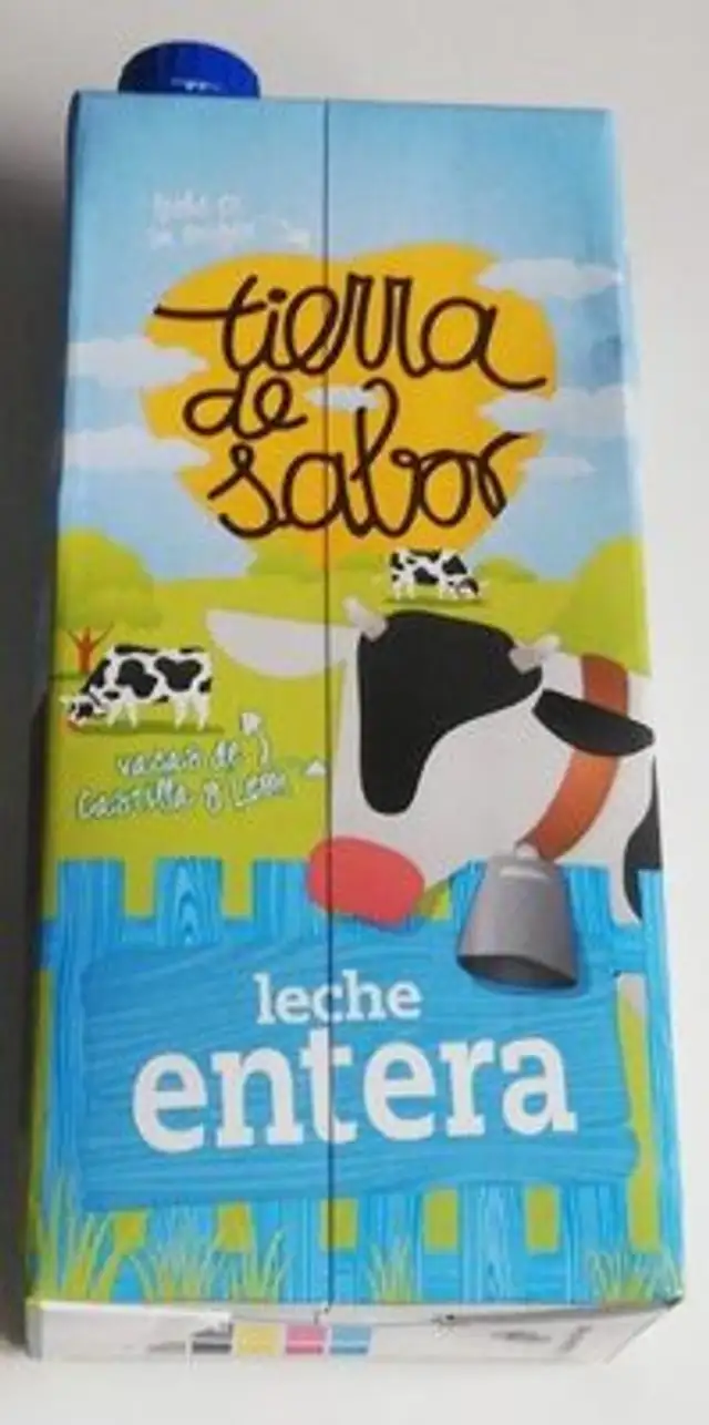 Leche Uht Entera Tierra De Sabor Caja 6 Litros