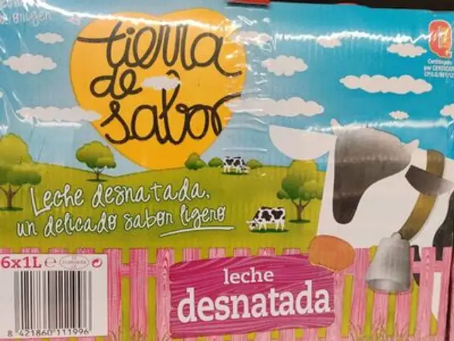 Leche De Vaca Desnatada