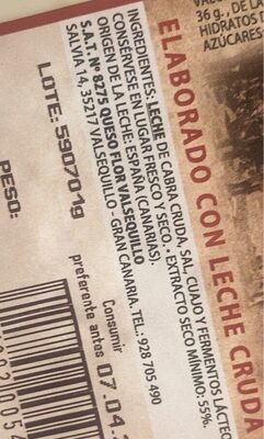 Queso de cabra añejo