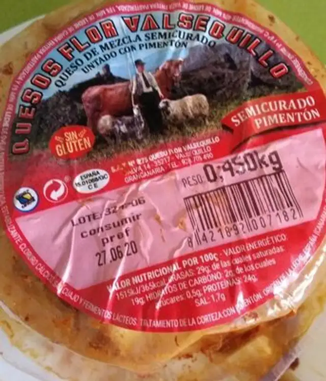Queso Flor Valsequillo