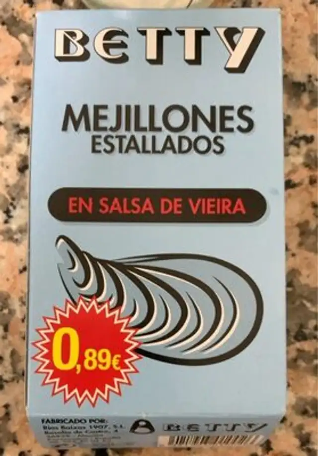 Mejillones estallados