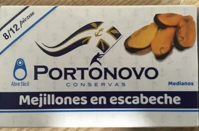 Mejillones en escabeche portonovo