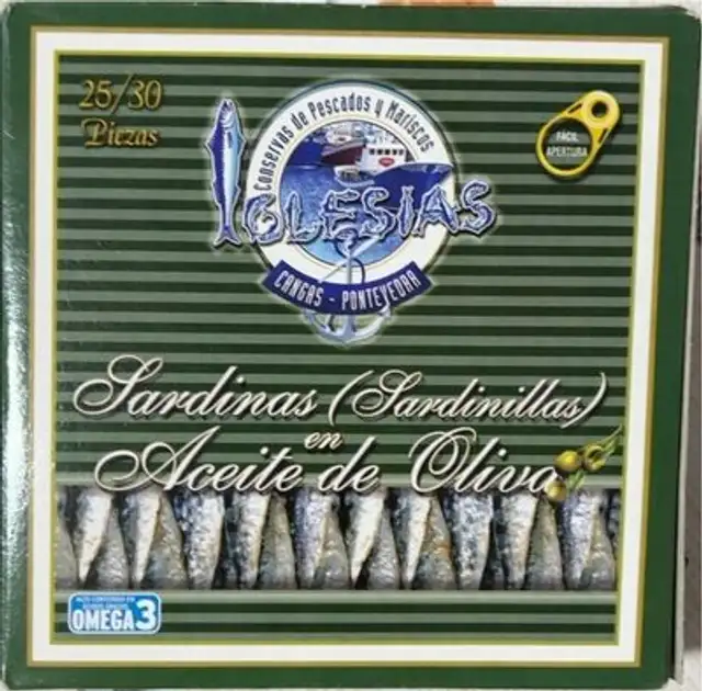 Sardinas en aceite de oliva