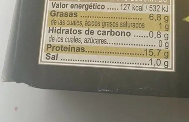 Sardinas mora en veinte giirasil nutrition facts table