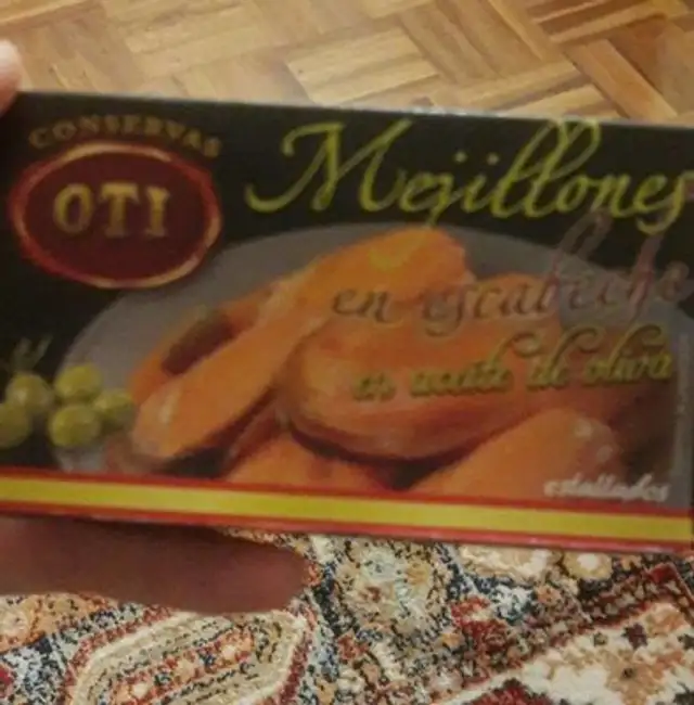 Mejillones en escabeche (aceite de oliva)