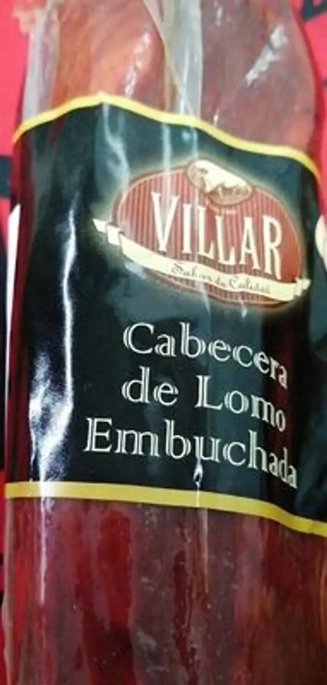 Cabecera de lomo embuchada