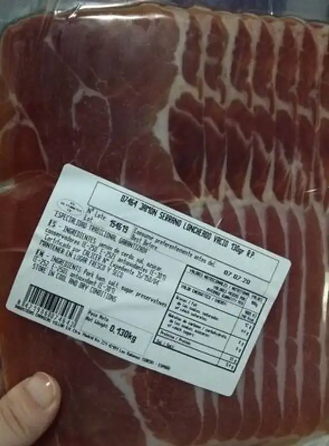 Jamón serrano