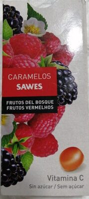 Caramelos frutos del bosque