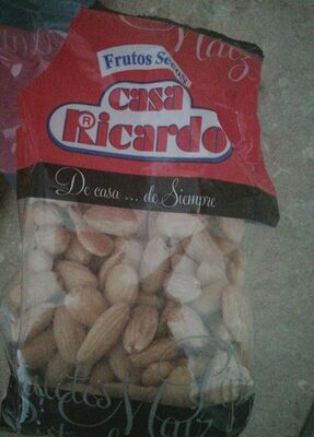 Almendras repelada fritas