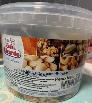 Cocktail salado front packaging