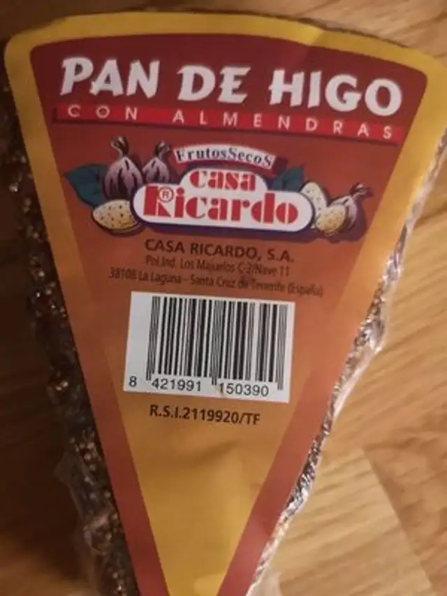 Pan de higo